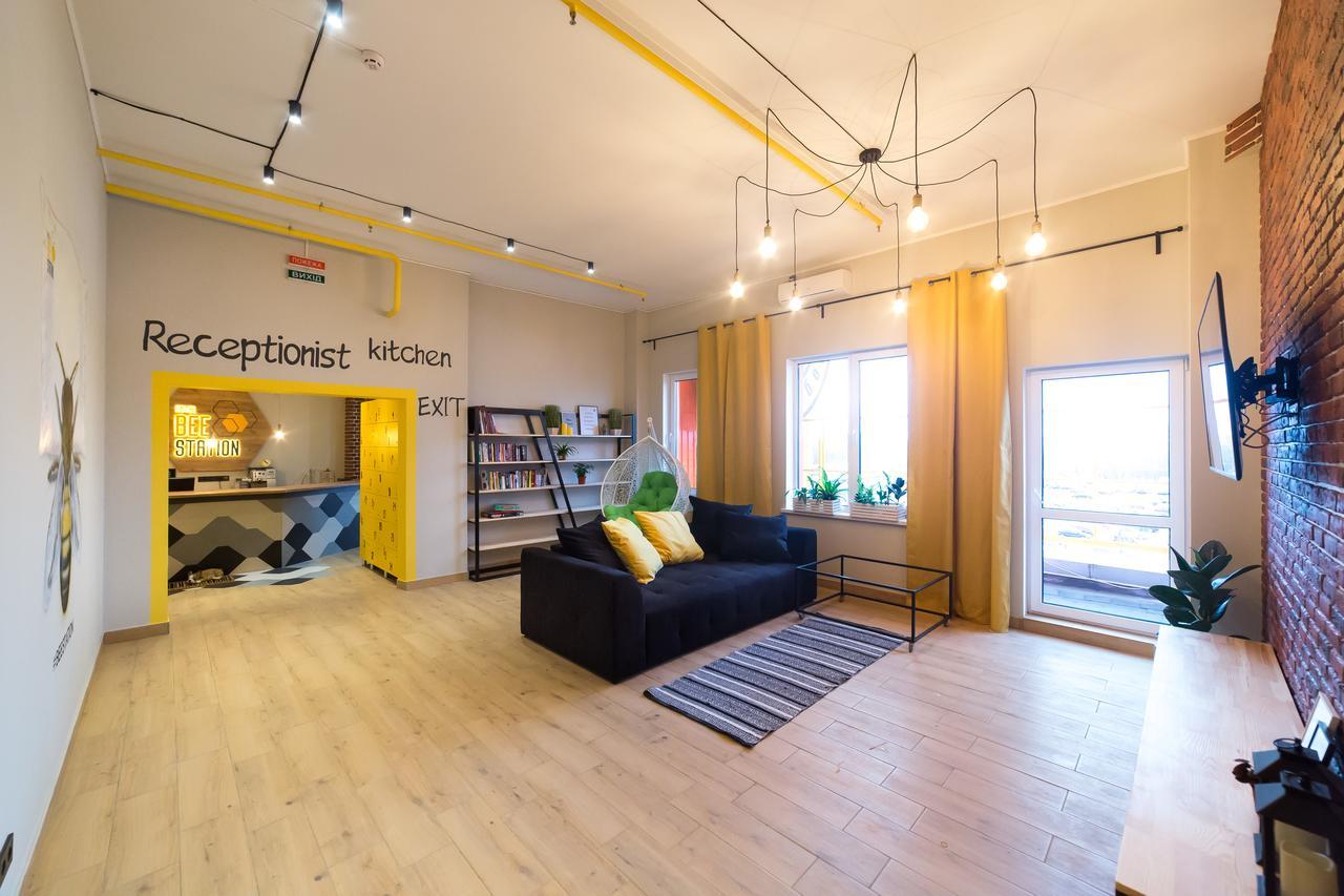 Hotel Bee Station 키예프 외부 사진